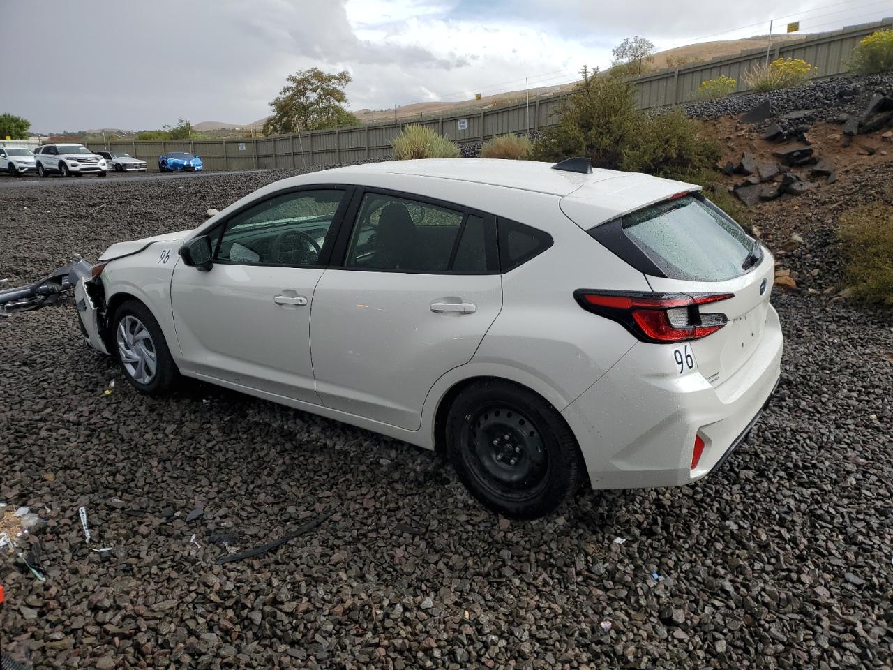 2024 Subaru Impreza white null gasoline JF1GUABC9R8908435 photo #3