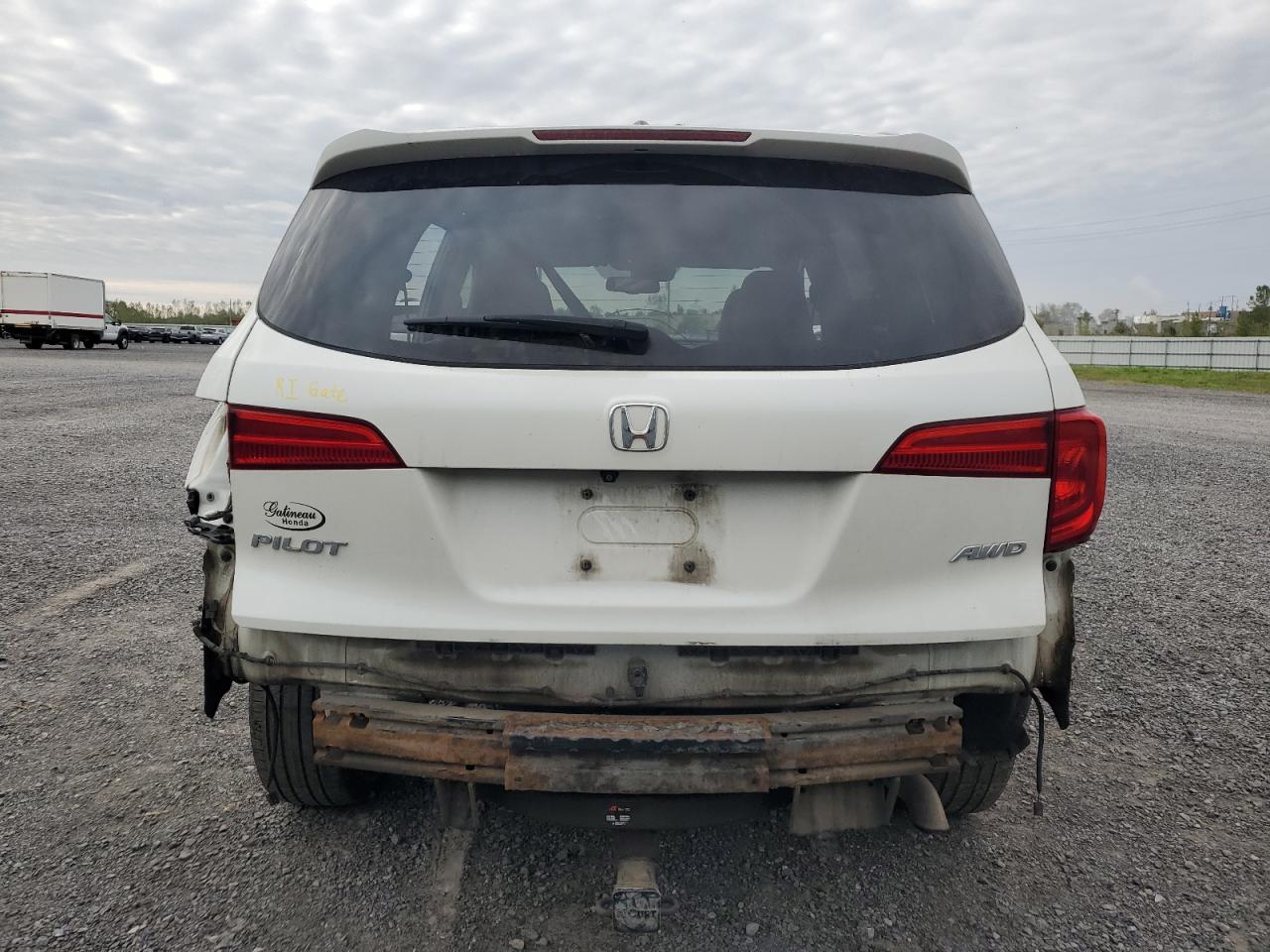 2018 Honda Pilot Exln VIN: 5FNYF6H72JB502176 Lot: 80083185