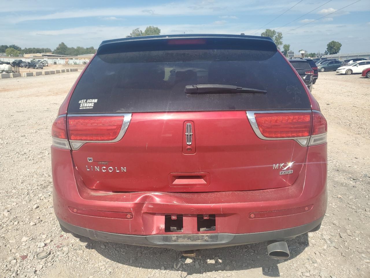 2012 Lincoln Mkx VIN: 2LMDJ8JKXCBL08387 Lot: 70782205