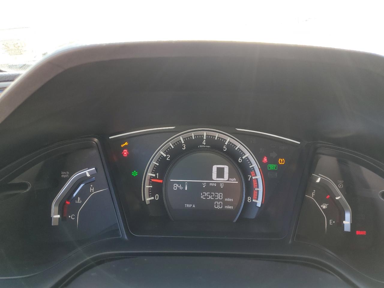 2018 Honda Civic Lx VIN: 19XFC2E53JE035741 Lot: 80284385