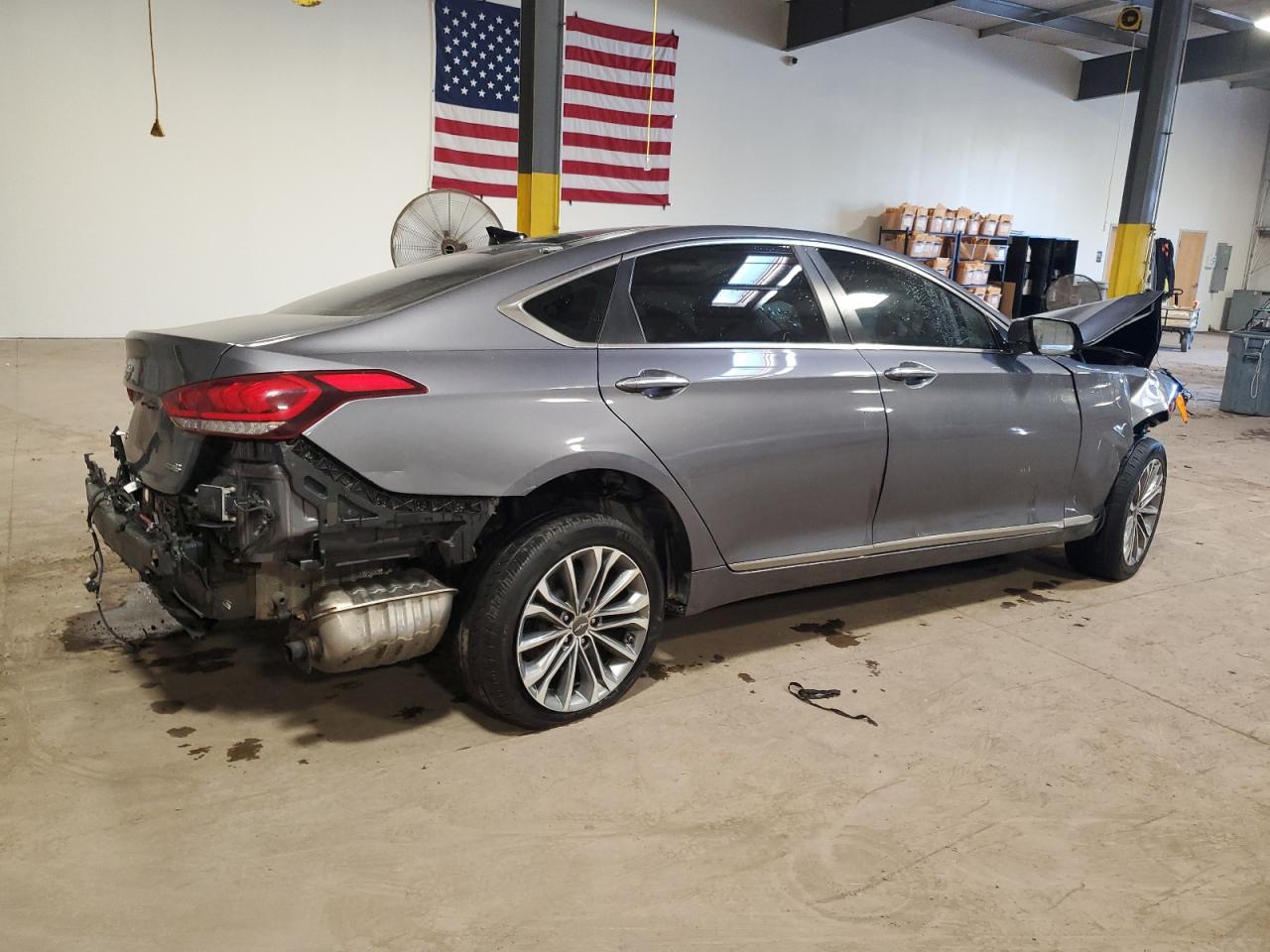 2015 Hyundai Genesis 3.8L VIN: KMHGN4JE2FU100843 Lot: 71169605