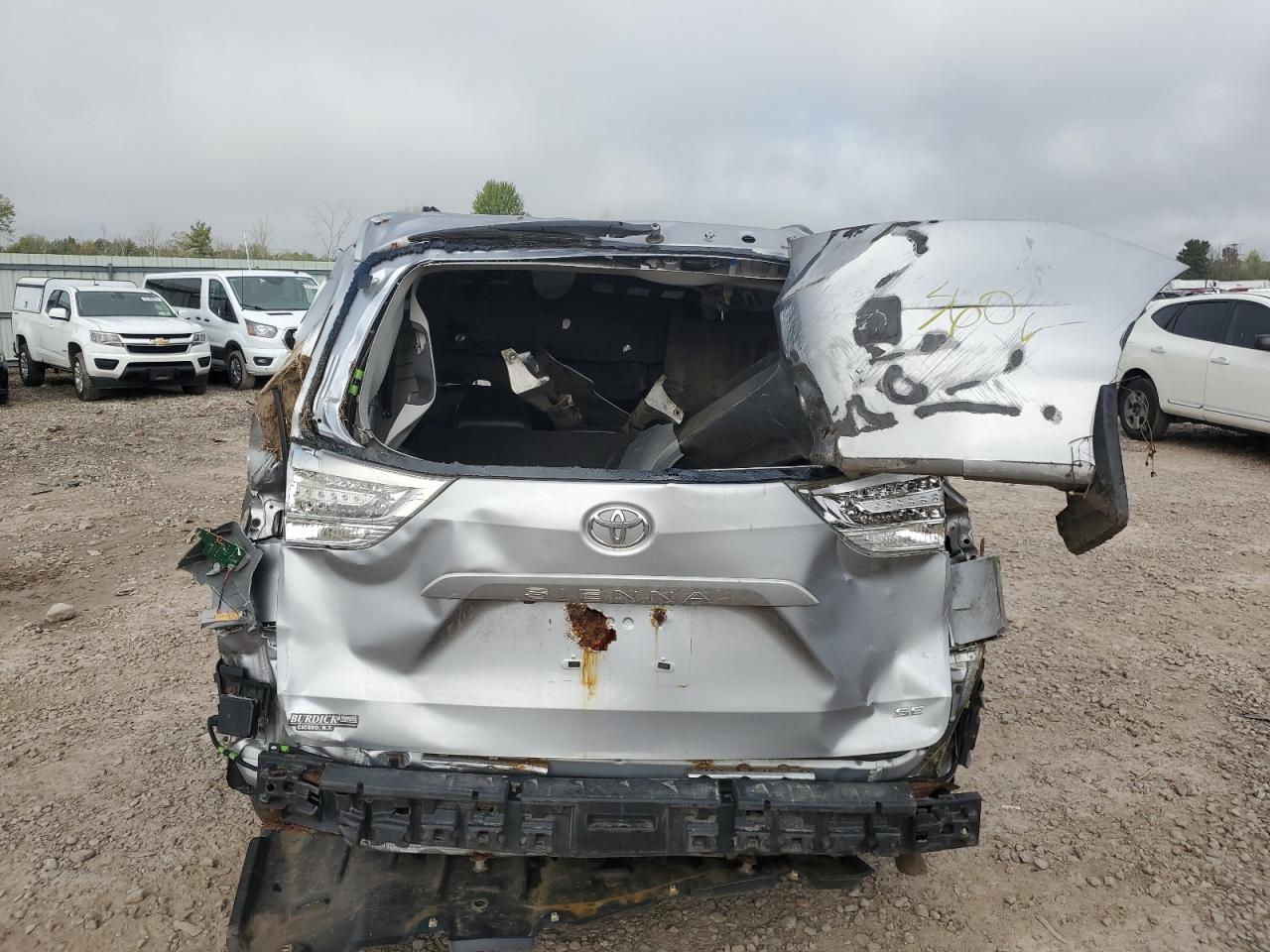 2013 Toyota Sienna Sport VIN: 5TDXK3DC1DS311051 Lot: 81837205