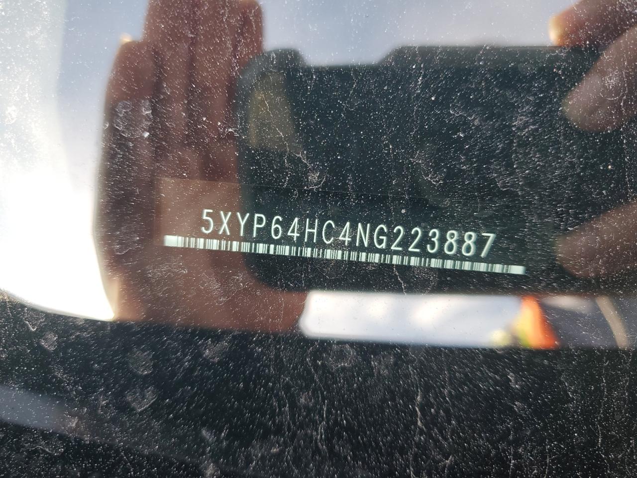 2022 Kia Telluride S VIN: 5XYP64HC4NG223887 Lot: 71543955