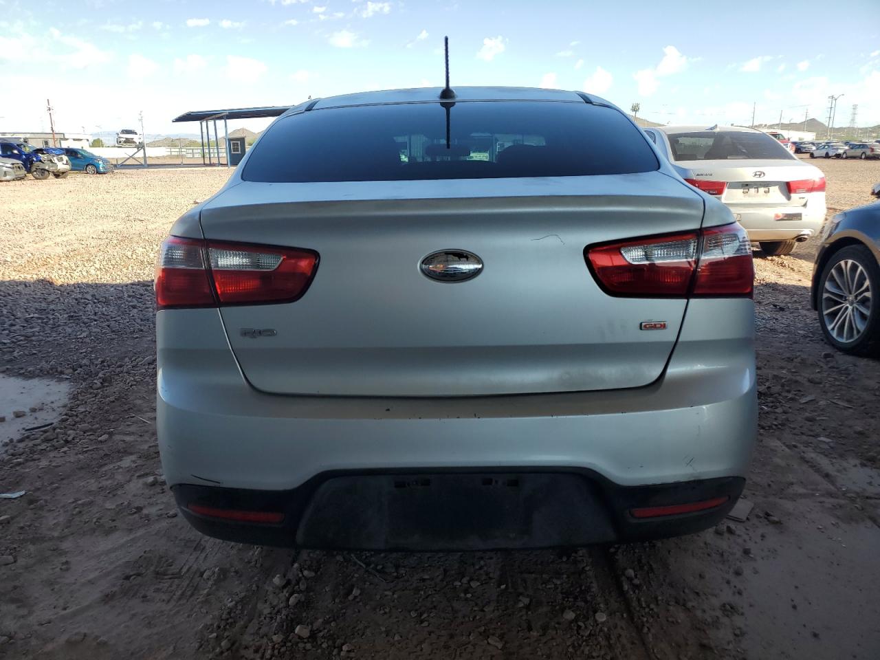 2014 Kia Rio Lx VIN: KNADM4A36E6333472 Lot: 80210645