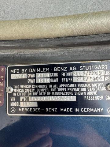 1987 MERCEDES-BENZ 560 SL  