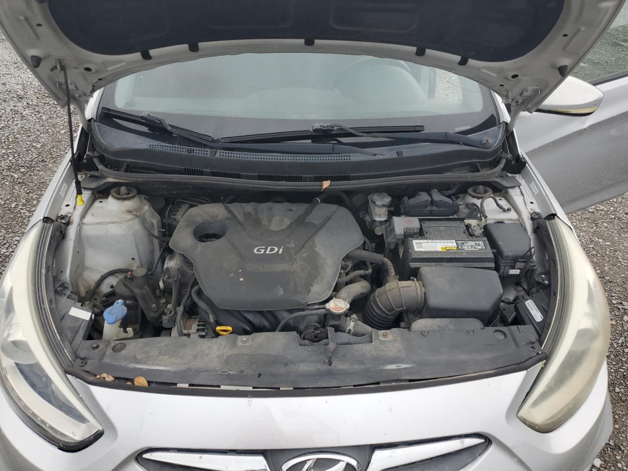 2014 Hyundai Accent Gls VIN: KMHCU5AE0EU197465 Lot: 83951865