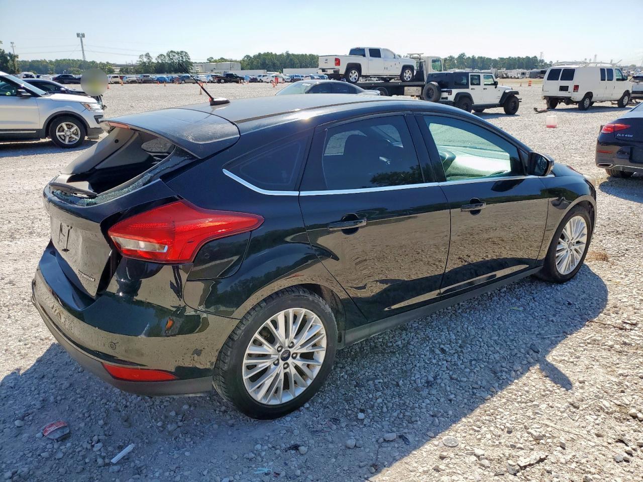 2018 Ford Focus Titanium black null gas 1FADP3N25JL249831 photo #4