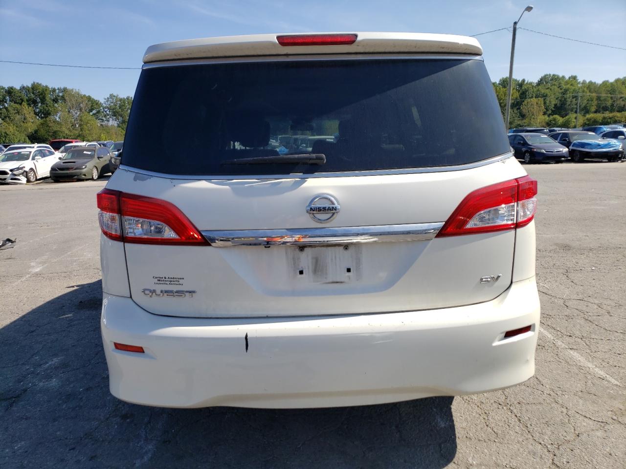 2014 Nissan Quest S VIN: JN8AE2KP2E9106534 Lot: 80212035
