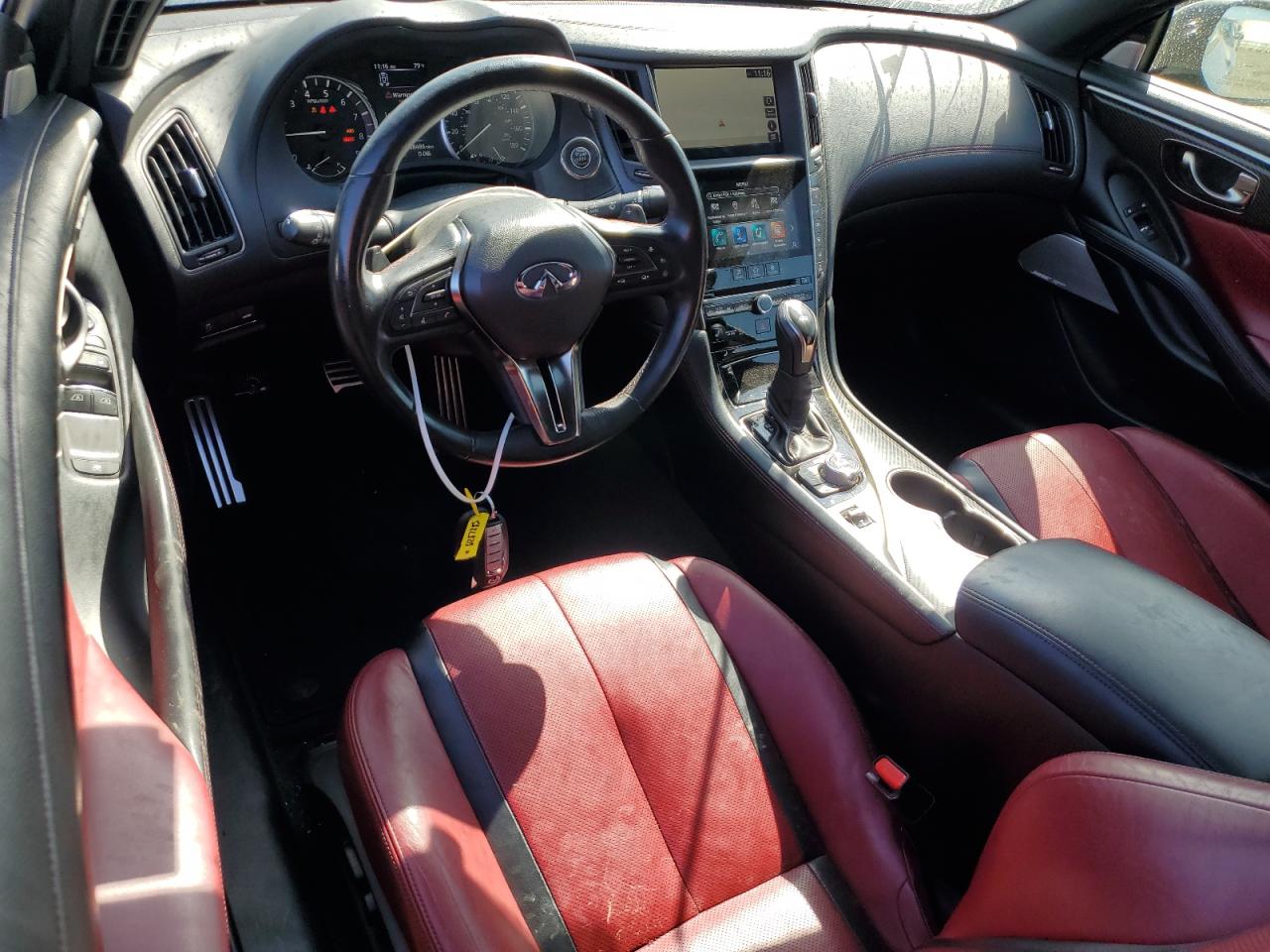 2022 Infiniti Q60 Red Sport 400 VIN: JN1FV7LK3NM660814 Lot: 81287285