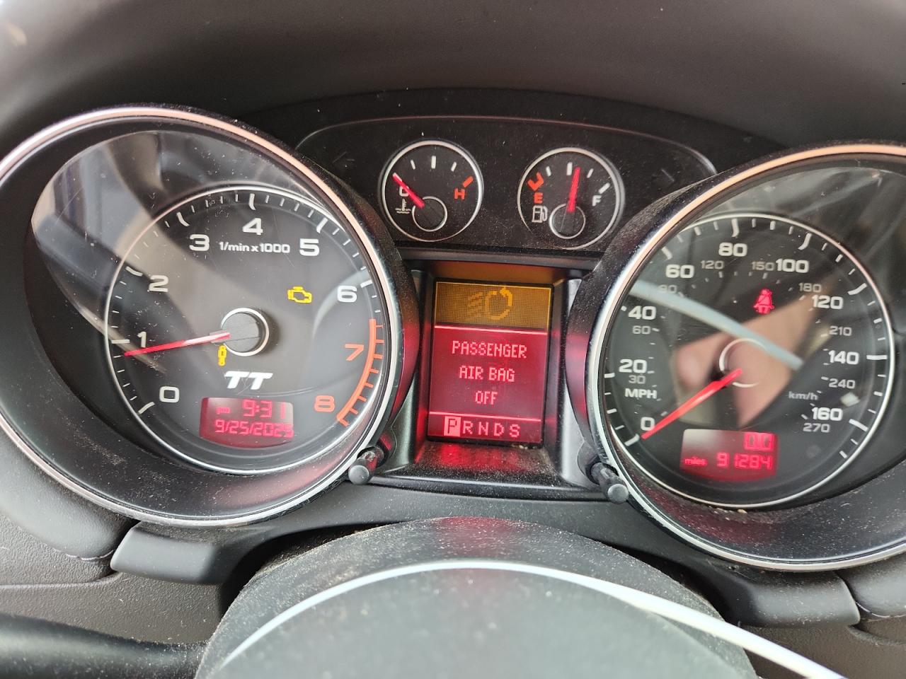 2008 Audi Tt 3.2 Quattro VIN: TRUDD38J981040867 Lot: 81870775