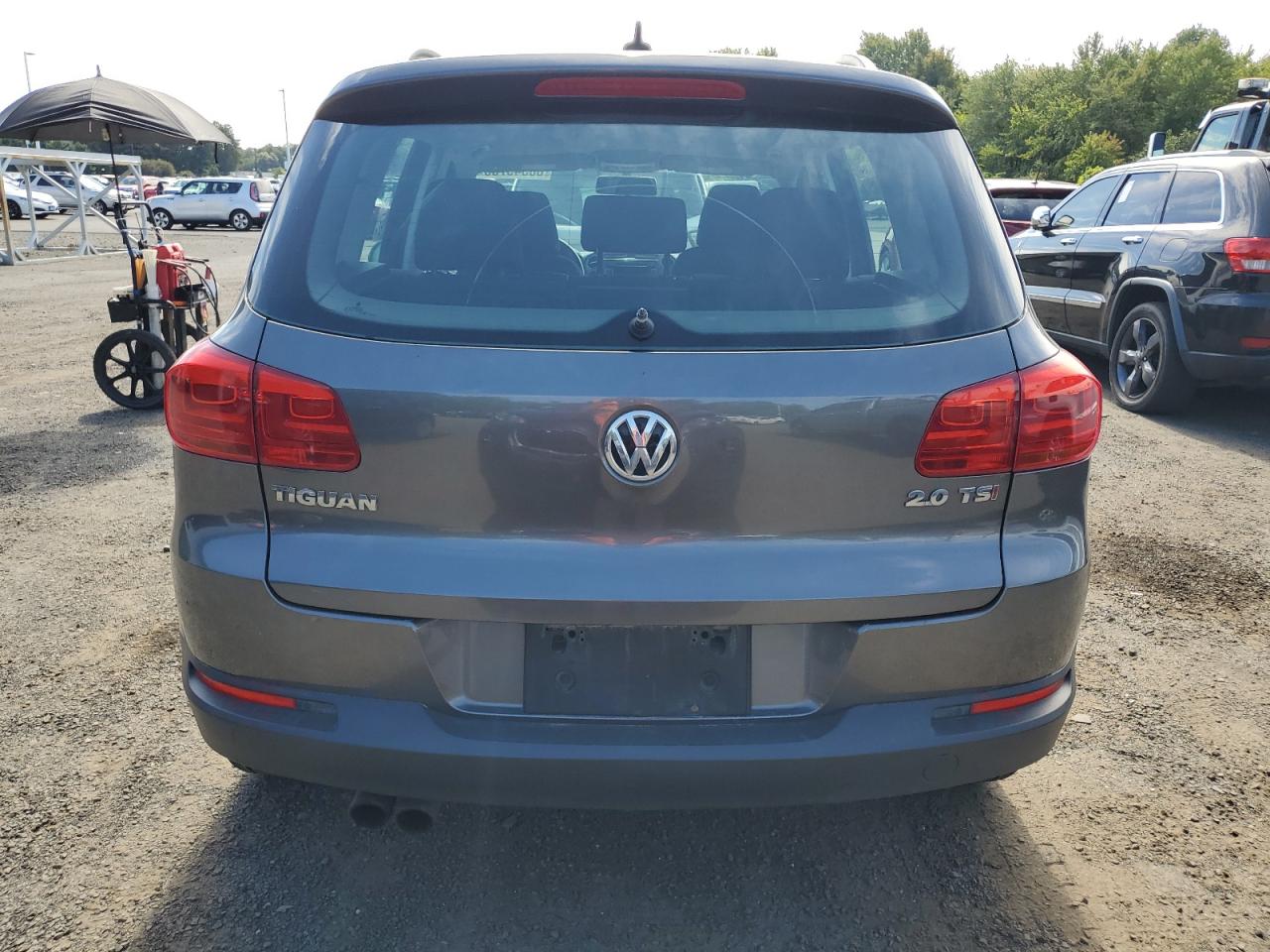 2015 Volkswagen Tiguan S VIN: WVGAV7AX7FW586904 Lot: 80343785