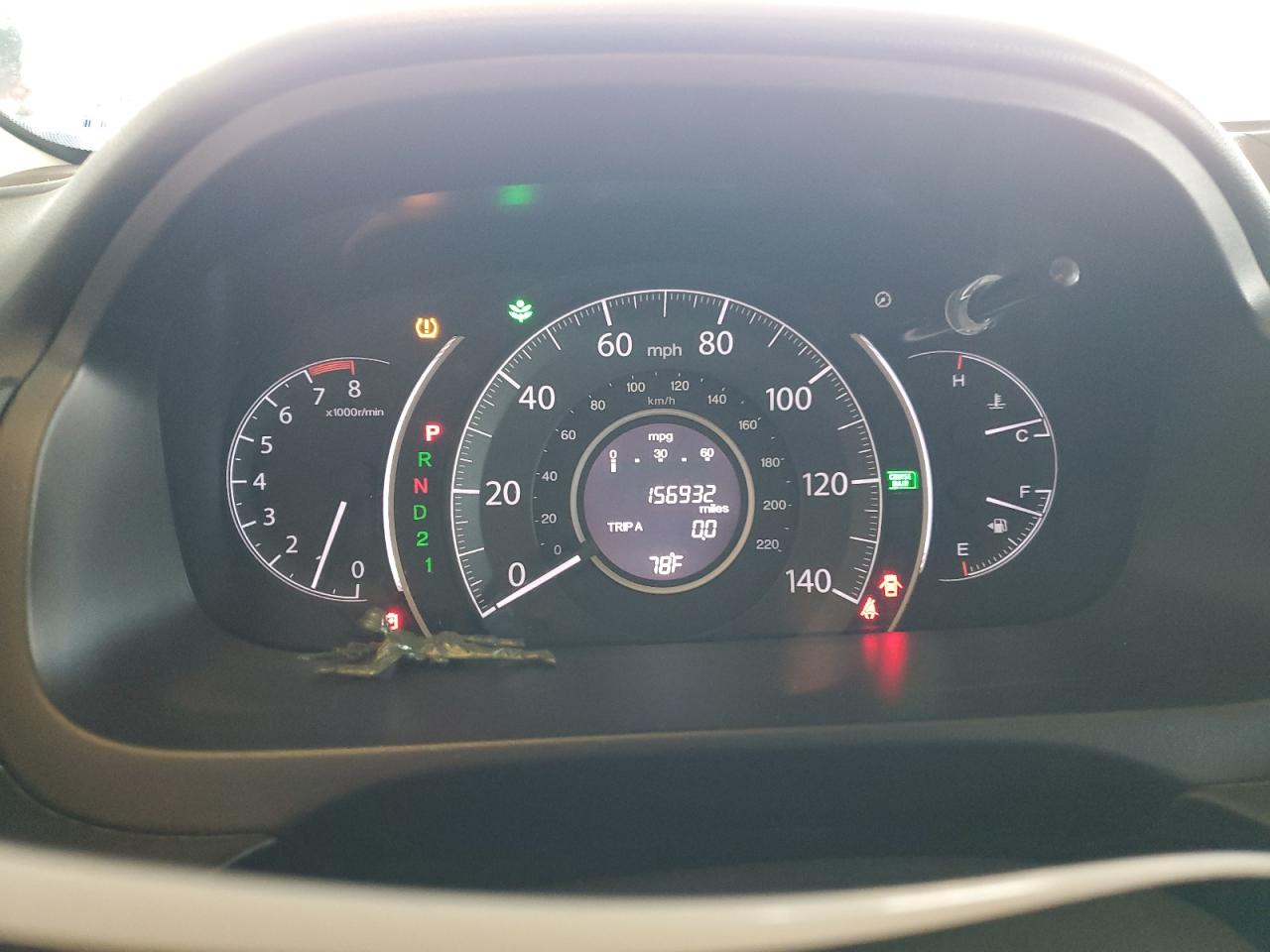 2013 Honda Cr-V Ex VIN: 5J6RM3H59DL016774 Lot: 81819095