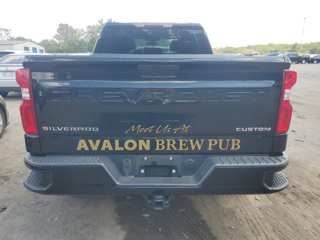 2021 Chevrolet Silverado K1500 Custom VIN: 3GCPYBEK0MG410585 Lot: 70692265