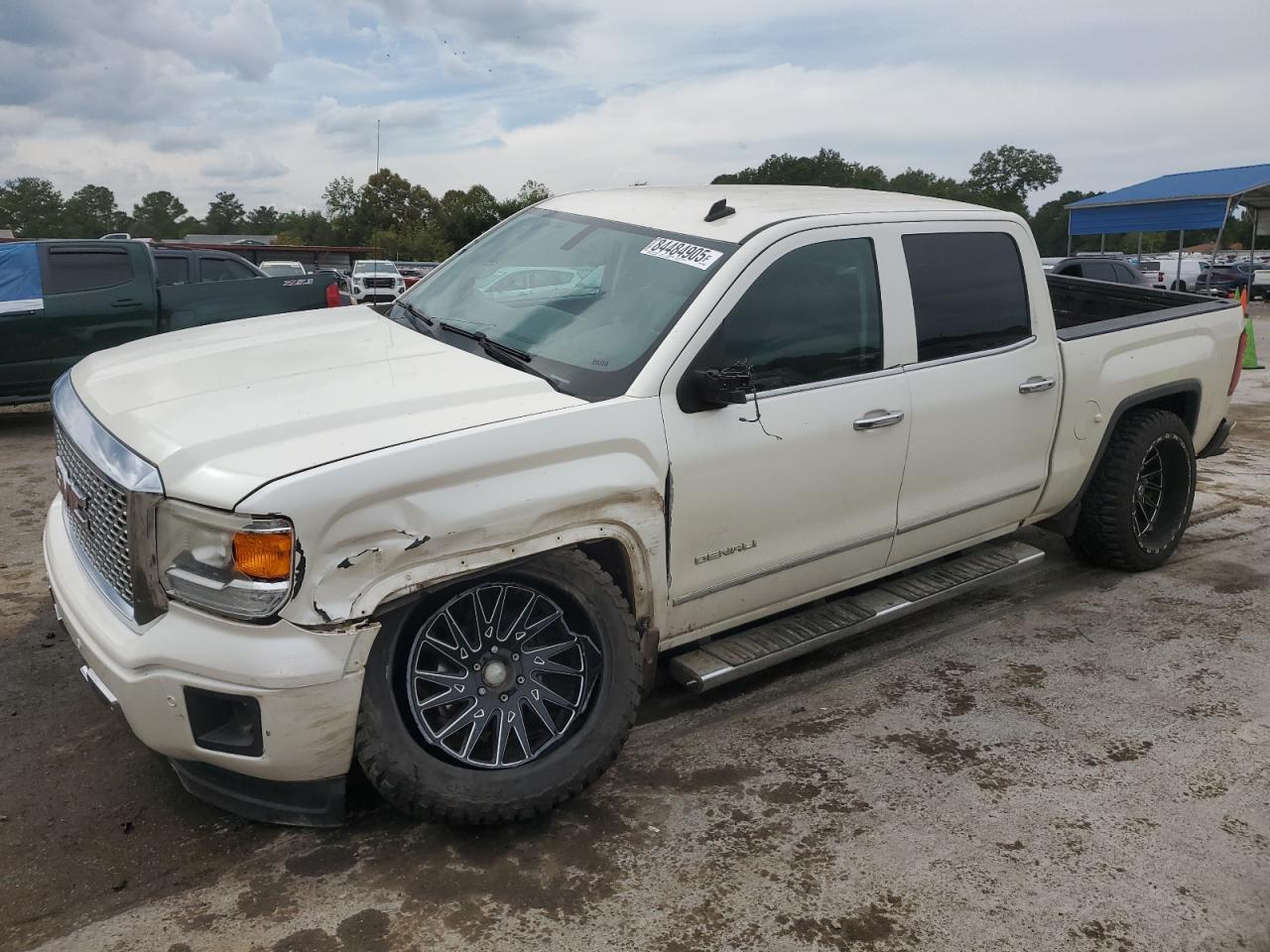 2014 GMC Sierra K1500 Denali white other gasoline 3GTU2WEC7EG405177 photo #1