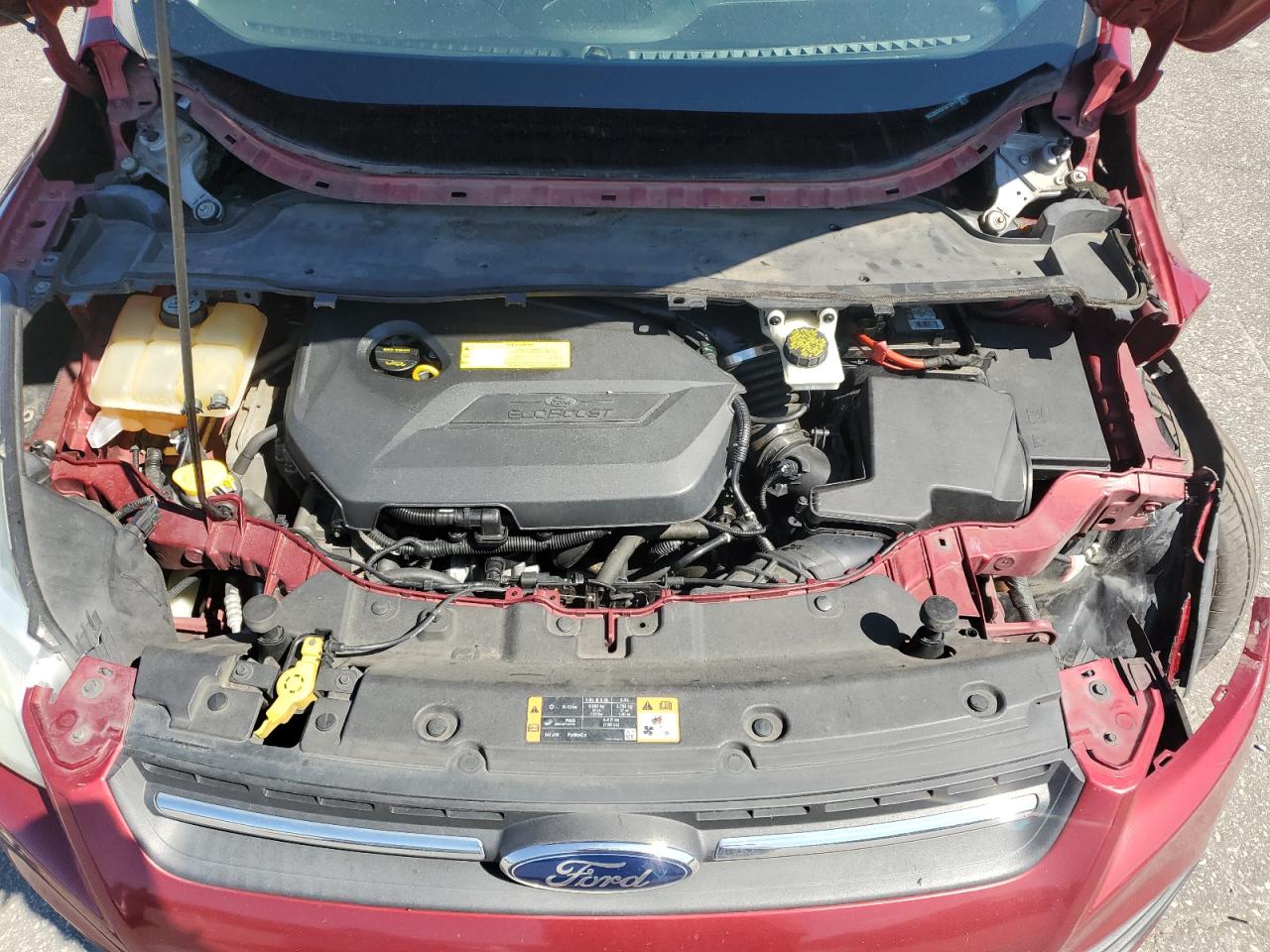 2015 Ford Escape Se VIN: 1FMCU0GX5FUC19912 Lot: 80507265