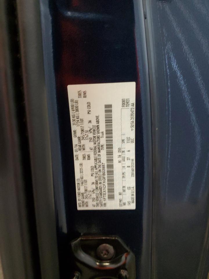 2016 Ford F150 Super Cab VIN: 1FTEX1CFXGFB03957 Lot: 81397725