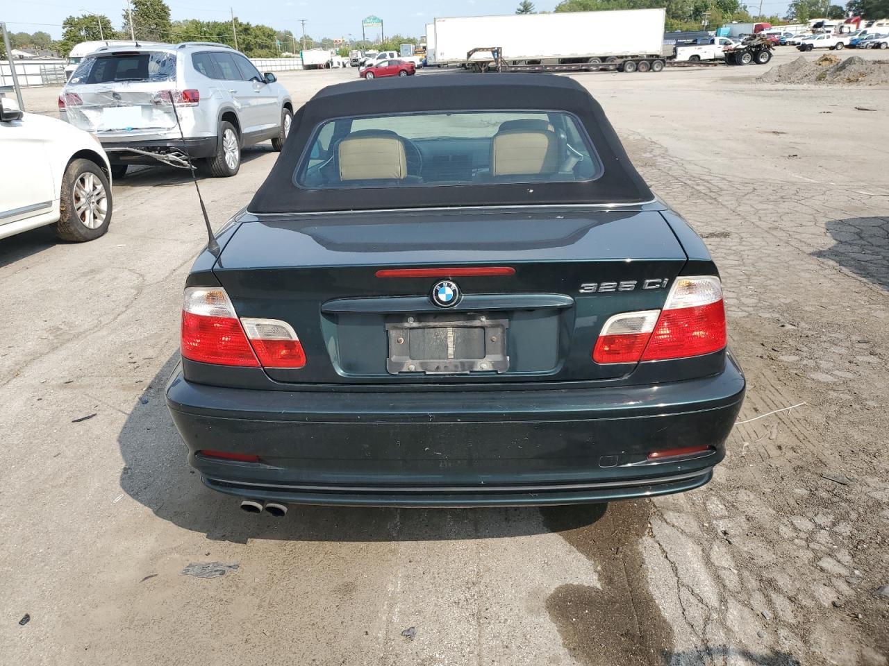 2002 BMW 325 Ci VIN: WBABS33452PG85030 Lot: 71055105