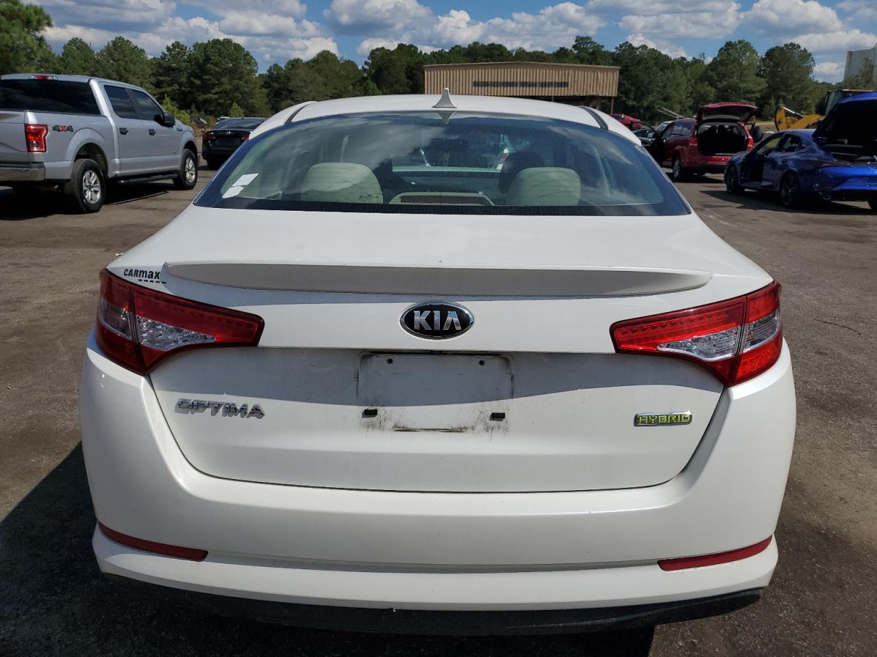 2012 Kia Optima Hybrid VIN: KNAGM4ADXC5031207 Lot: 81714125
