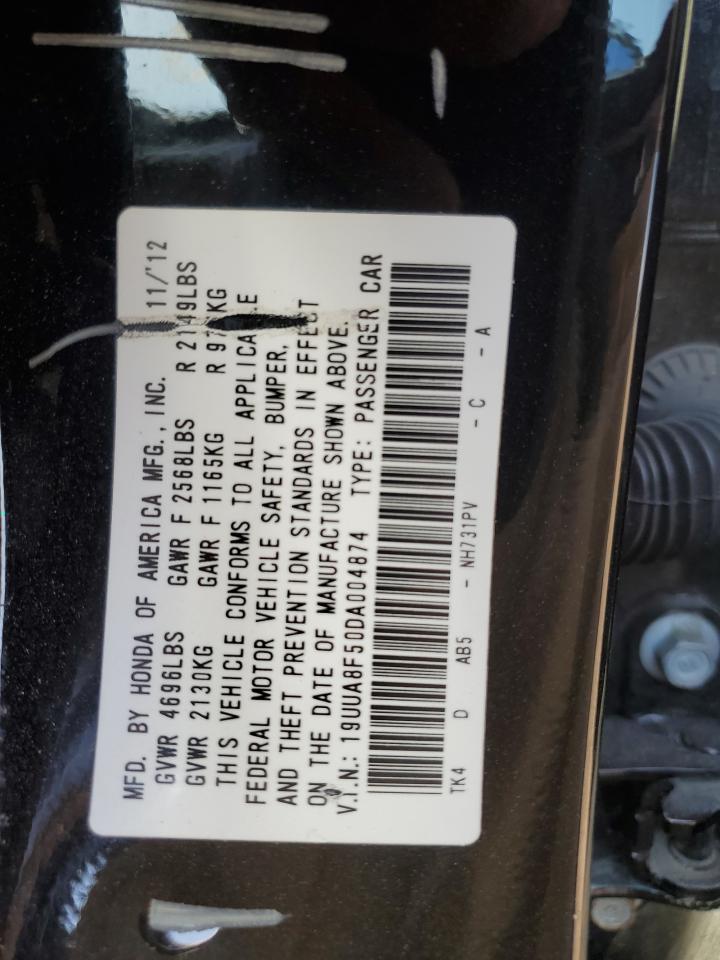 2013 Acura Tl Tech VIN: 19UUA8F50DA004874 Lot: 81016425