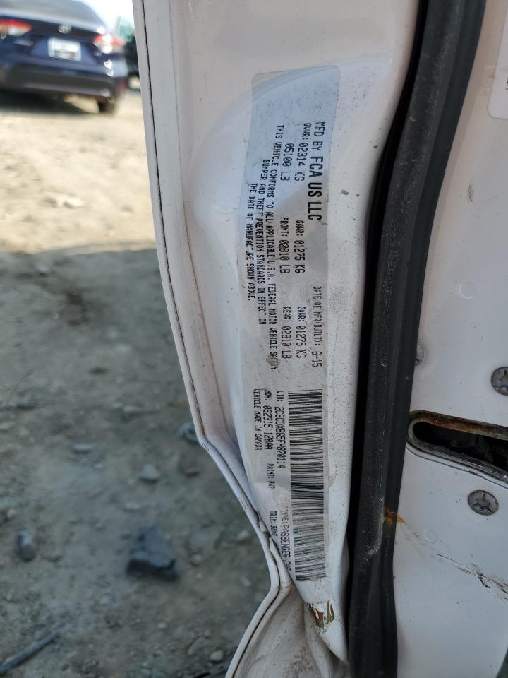 2015 Dodge Charger Se VIN: 2C3CDXBG5FH870114 Lot: 82042685