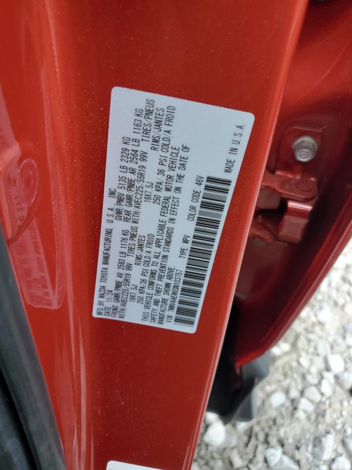 2025 Mazda Cx-50 Premium Plus VIN: 7MMVAAEW6SN103757 Lot: 81041585