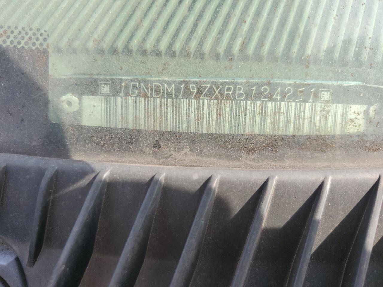 1994 Chevrolet Astro VIN: 1GNDM19ZXRB124251 Lot: 80590255