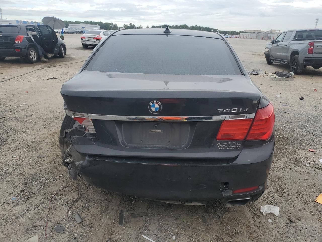 2012 BMW 740 Li VIN: WBAKB4C57CC575763 Lot: 81895775