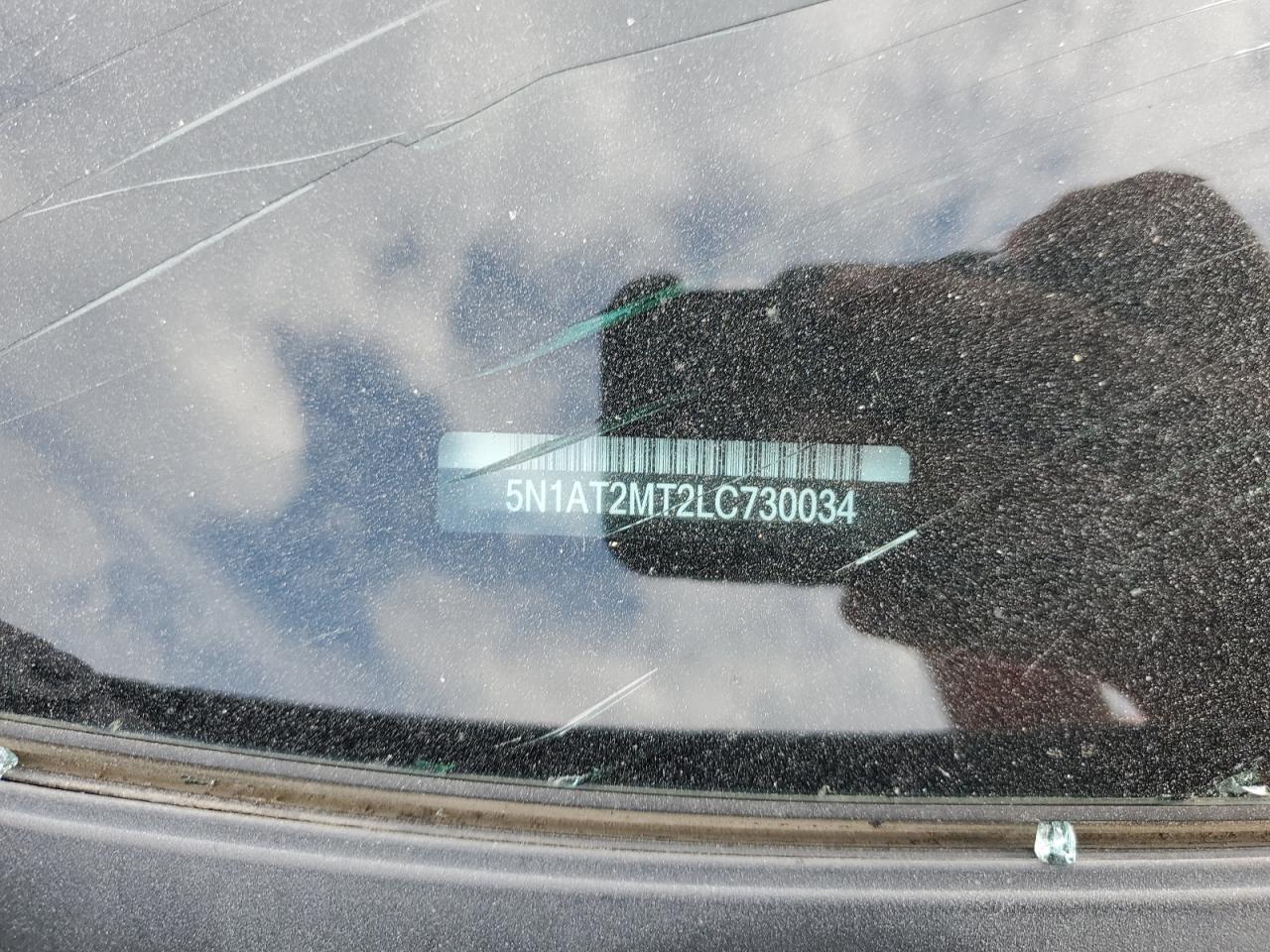 2020 Nissan Rogue S VIN: 5N1AT2MT2LC730034 Lot: 80919985