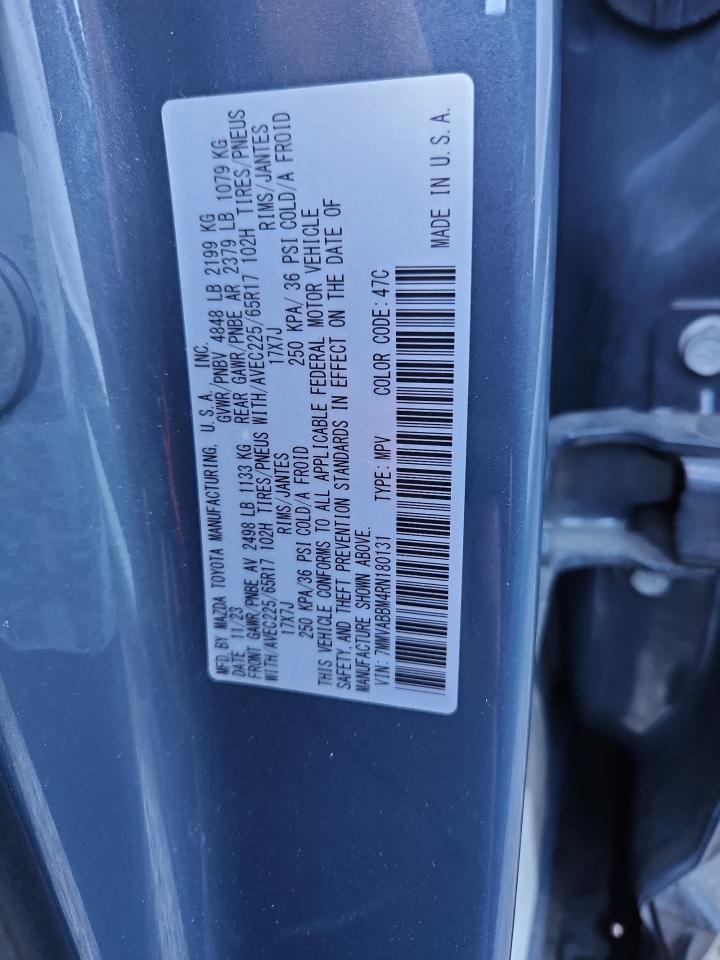 2024 Mazda Cx-50 Preferred VIN: 7MMVABBM4RN180131 Lot: 81612015