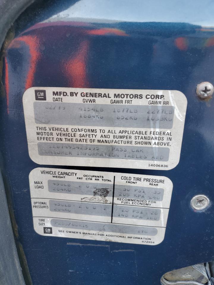 1979 Chevrolet Corvette VIN: 1Z8749S423195 Lot: 71748665