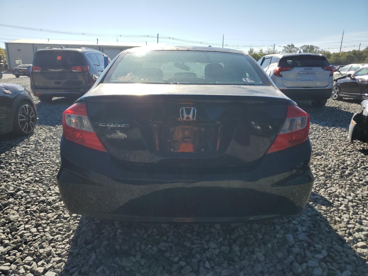 2012 Honda Civic Lx VIN: 2HGFB2F51CH593856 Lot: 84375755