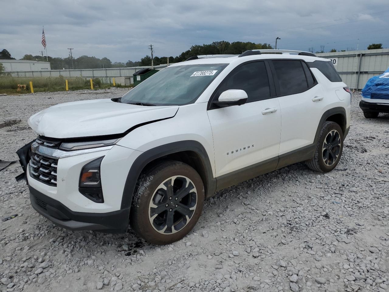2025 Chevrolet Equinox Lt white null gasoline 3GNAXHEG2SL229863 photo #1
