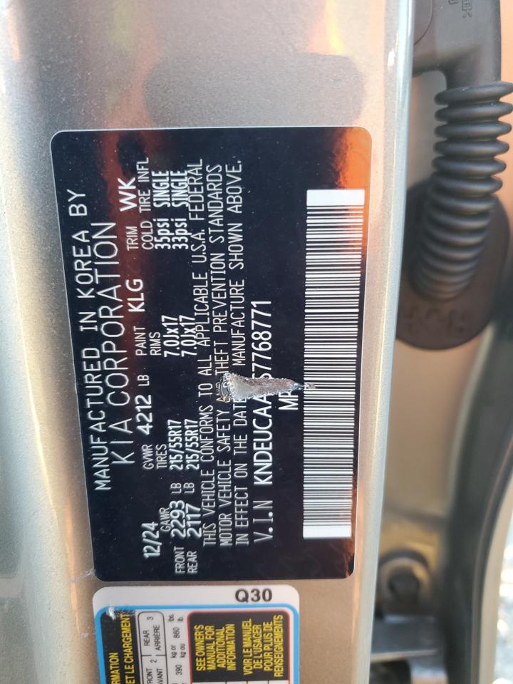 2025 Kia Seltos S VIN: KNDEUCAA2S7768771 Lot: 80101415