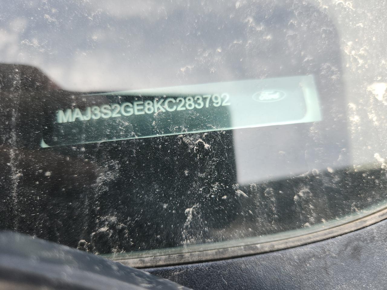 2019 Ford Ecosport Se VIN: MAJ3S2GE8KC283792 Lot: 81418865