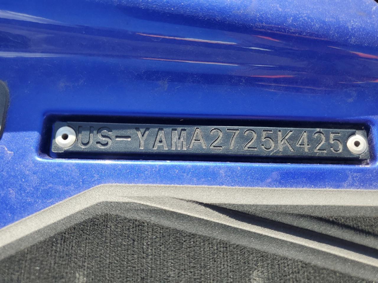 2025 Yamaha Wave W/Trl VIN: YAMA2725K425 Lot: 71719495