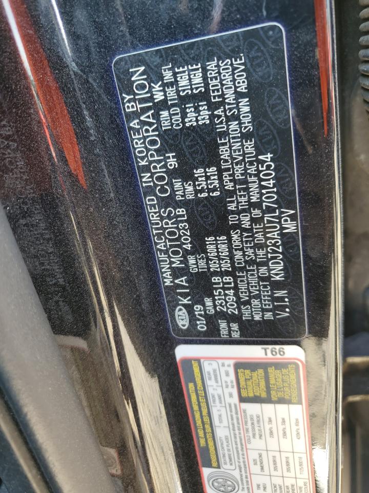 2020 Kia Soul Lx VIN: KNDJ23AU7L7014054 Lot: 72007565