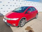 2008 HONDA CIVIC EX I-VTEC S-A 1.8 I-VTEC EX 5DR I-SHIFT AUTO for sale at Copart SANDY