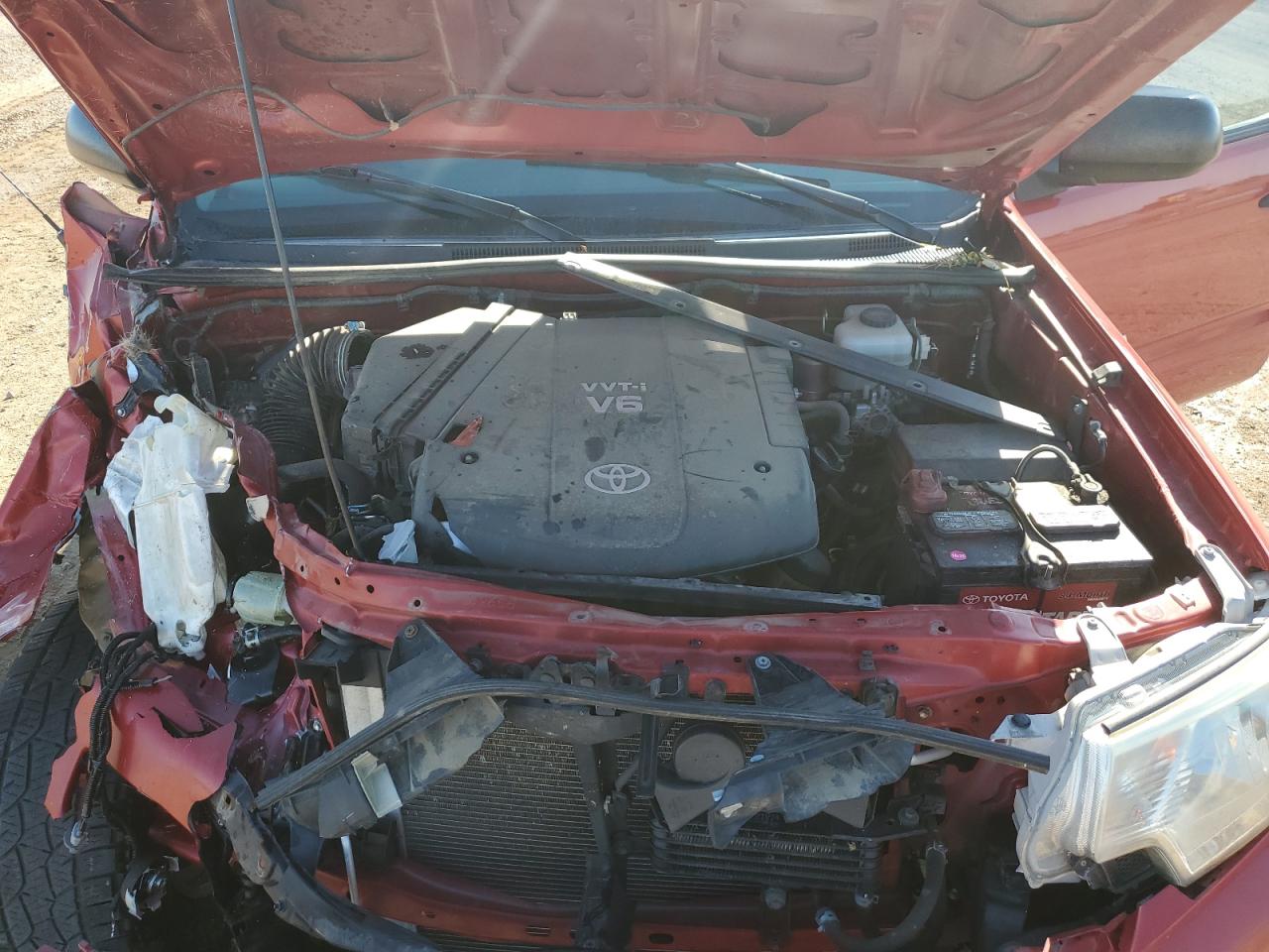 2013 Toyota Tacoma Double Cab VIN: 3TMLU4EN4DM104281 Lot: 81544095