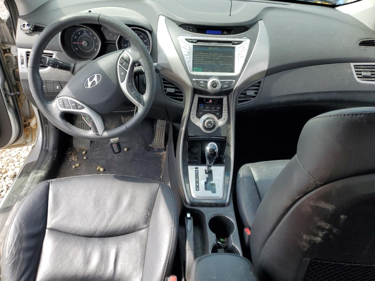 2012 Hyundai Elantra Gls VIN: 5NPDH4AE7CH100941 Lot: 81789565