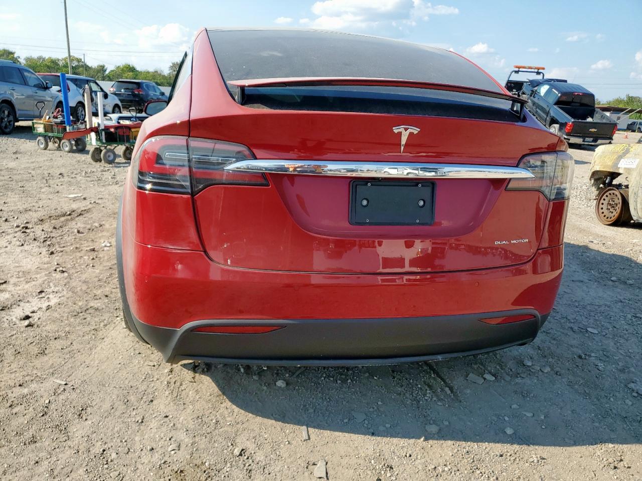 2020 Tesla Model X VIN: 5YJXCAE26LF235823 Lot: 84598275