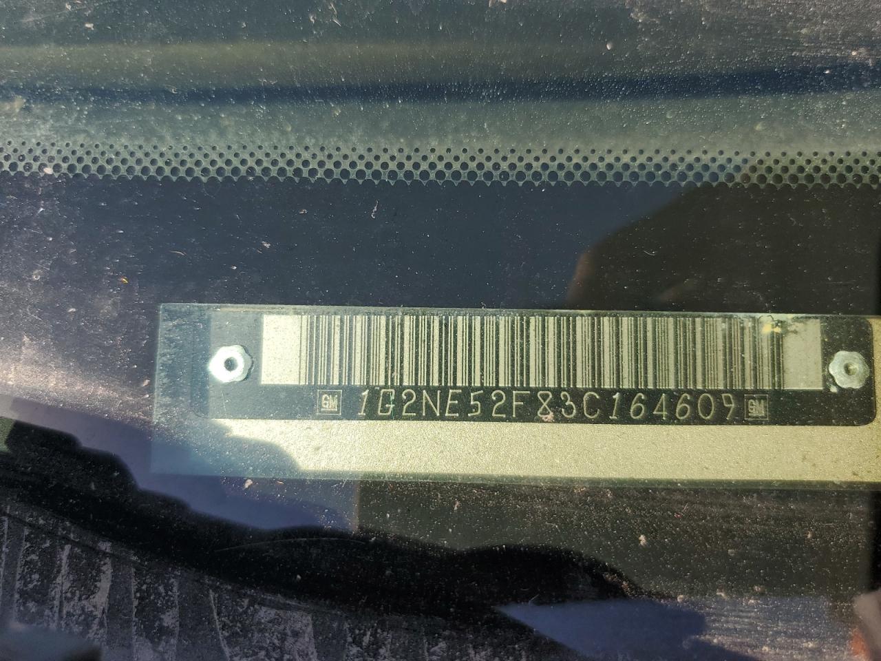 2003 Pontiac Grand Am Se VIN: 1G2NE52F83C164609 Lot: 84242135