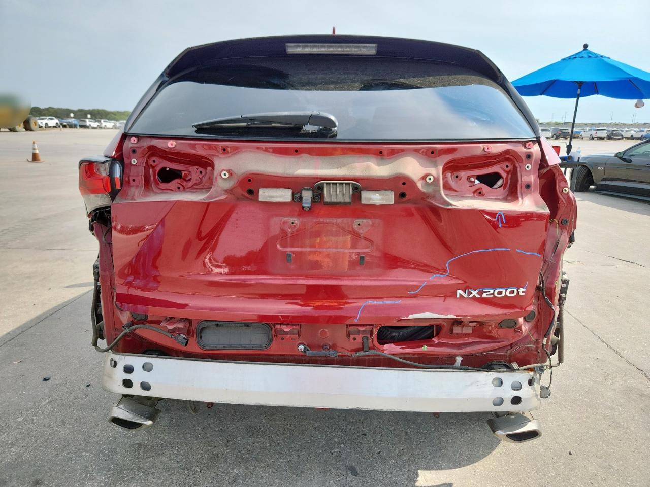 2015 Lexus Nx 200T VIN: JTJYARBZ2F2013343 Lot: 72010675