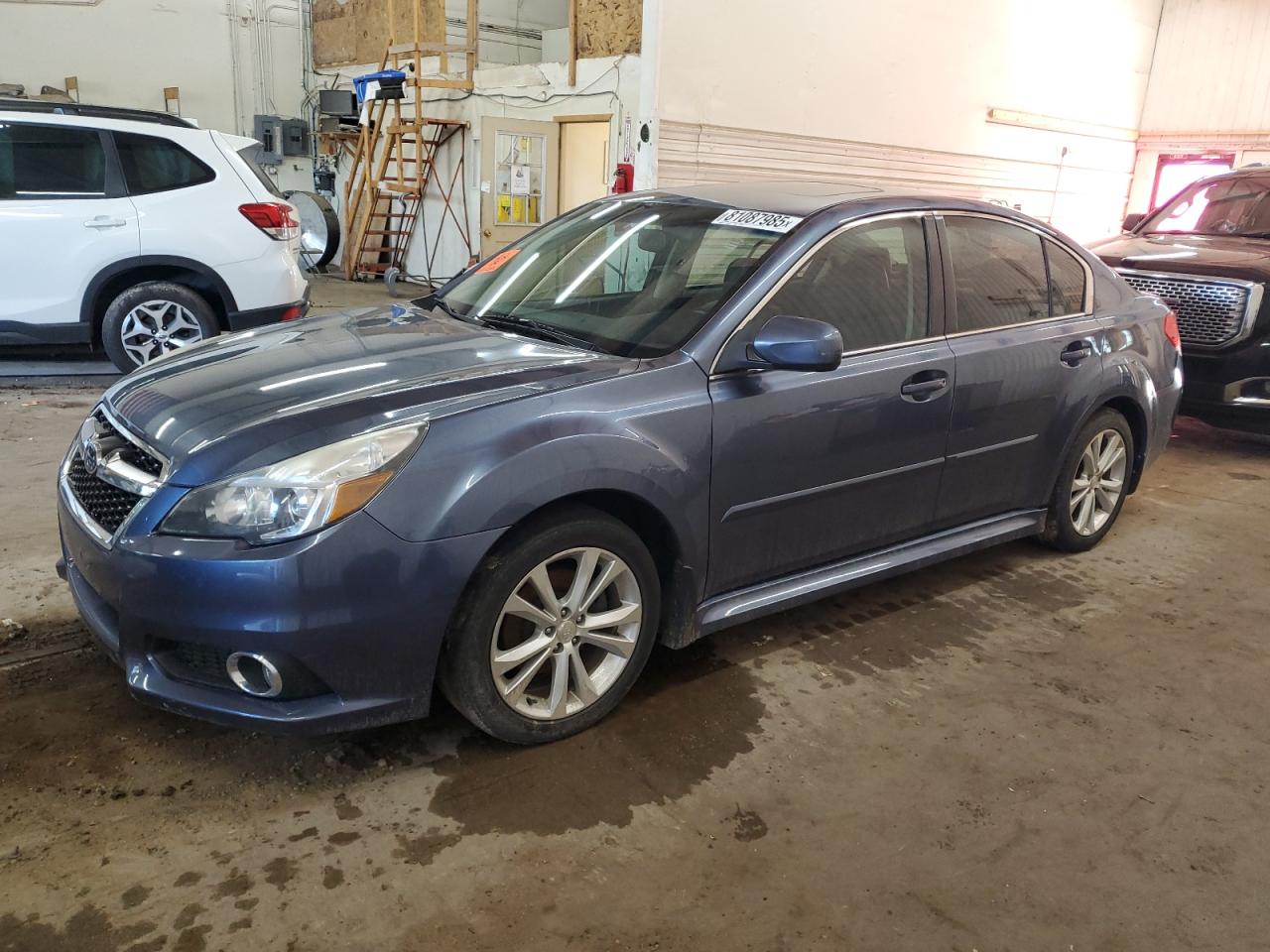 2013 Subaru Legacy 2.5I Limited blue sedan gasoline 4S3BMCL64D3047471 photo #1