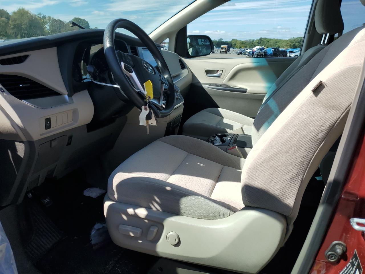 2015 Toyota Sienna Le VIN: 5TDKK3DC1FS563170 Lot: 81274975