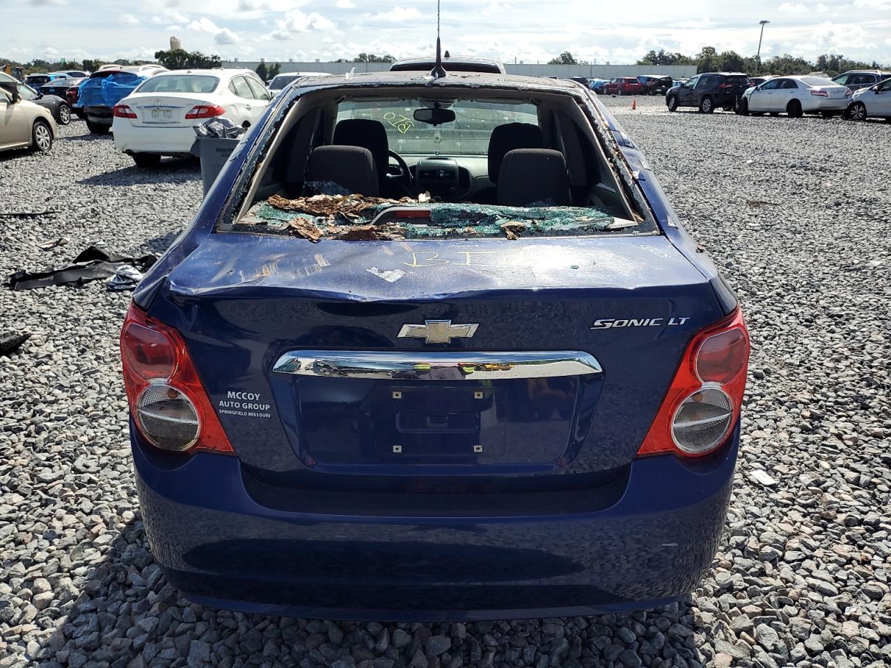 2012 Chevrolet Sonic Lt VIN: 1G1JC5SHXC4223647 Lot: 81474785