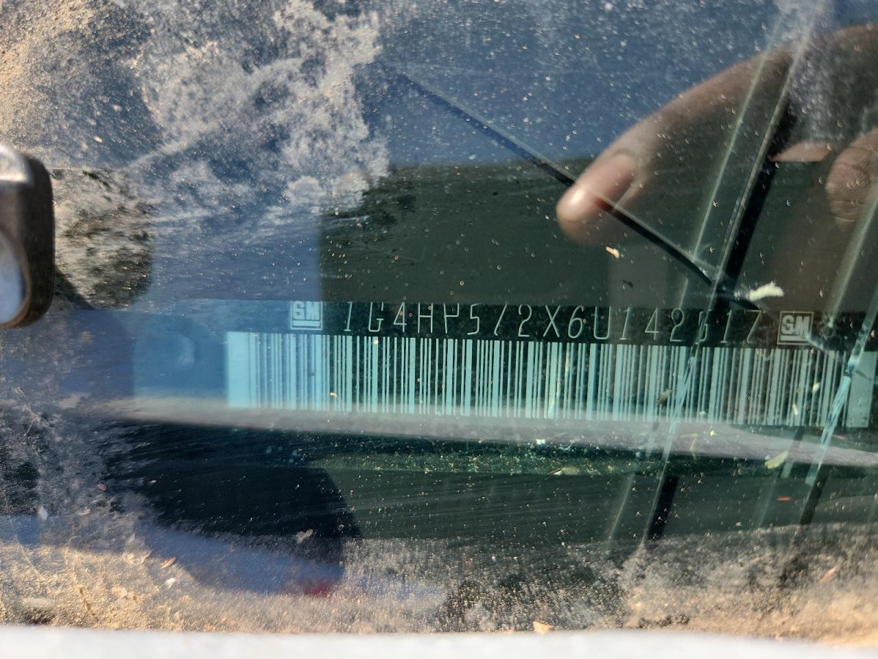 2006 Buick Lucerne Cx VIN: 1G4HP572X6U142517 Lot: 80200655