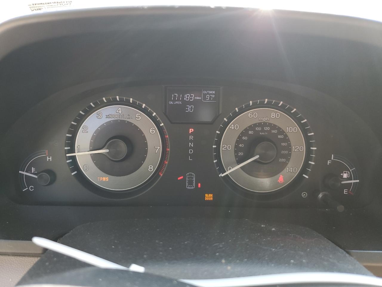 2011 Honda Odyssey Exl VIN: 5FNRL5H67BB053772 Lot: 80957885