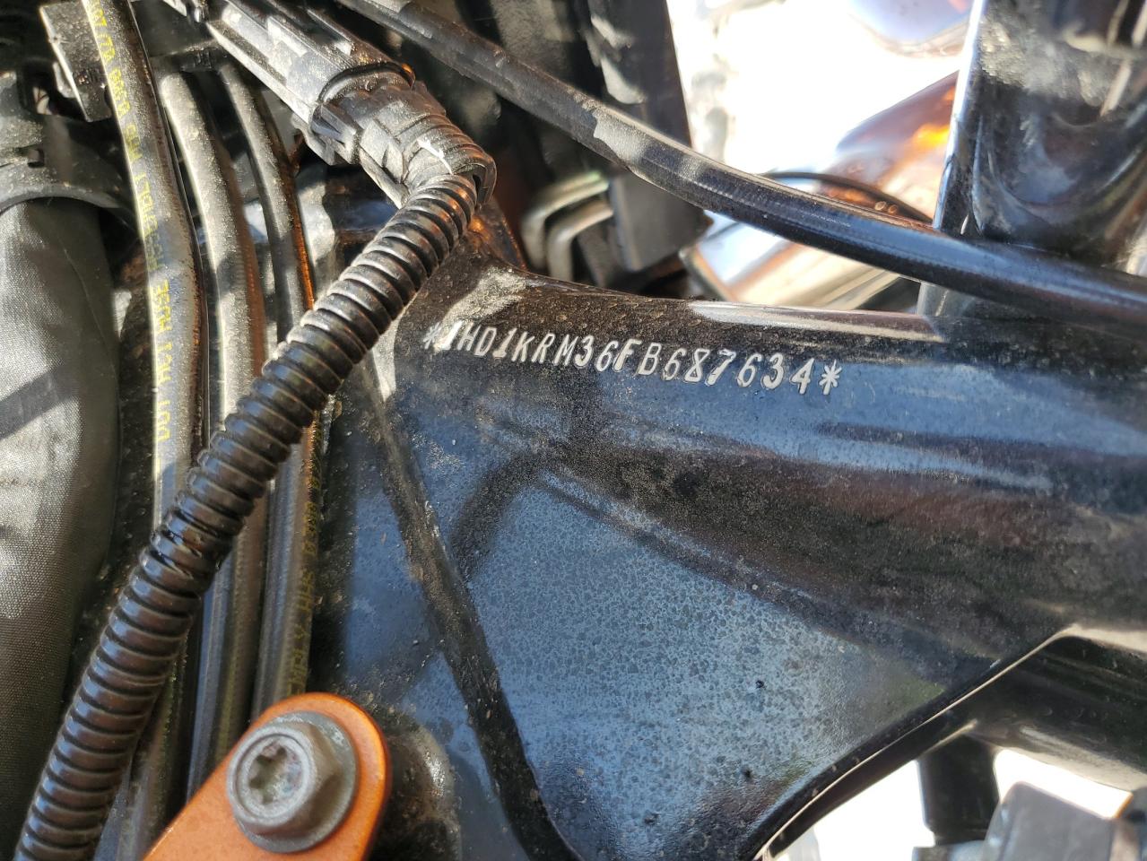 2015 Harley-Davidson Flhxs Street Glide Special VIN: 1HD1KRM36FB687634 Lot: 72030955