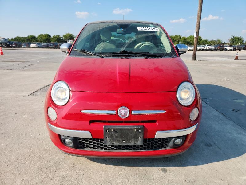  FIAT 500 2013 Czerwony