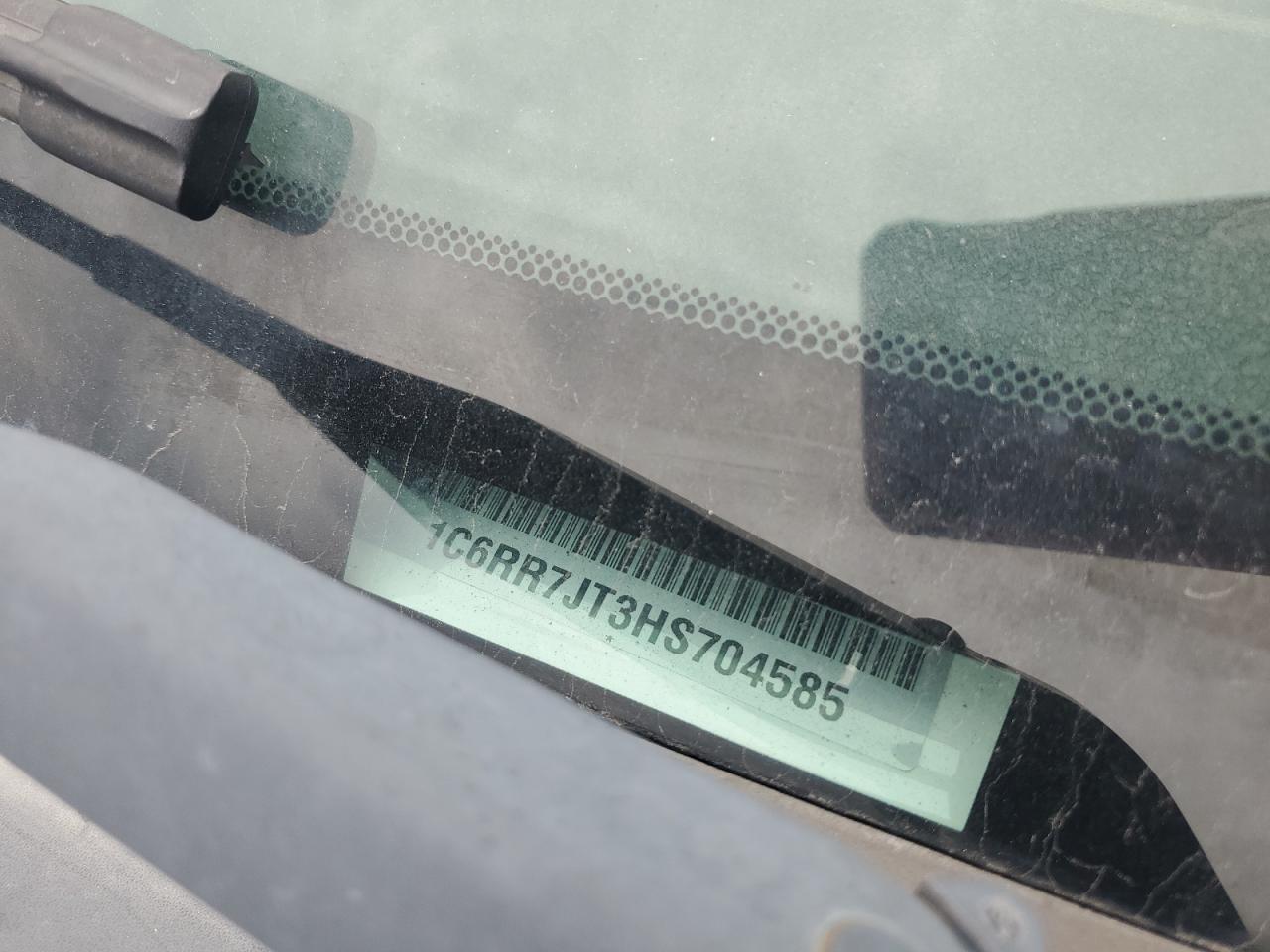 2017 Ram 1500 Laramie VIN: 1C6RR7JT3HS704585 Lot: 56755845